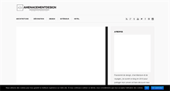 Desktop Screenshot of amenagementdesign.com