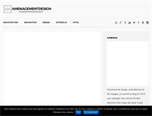 Tablet Screenshot of amenagementdesign.com